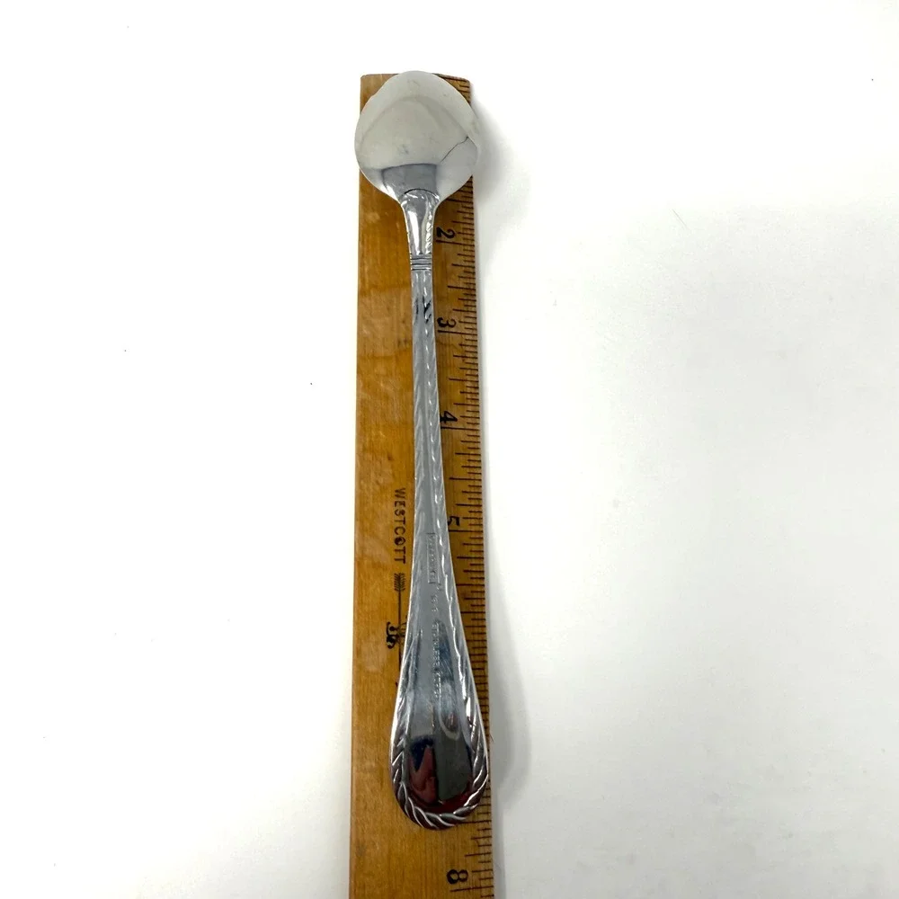 Cambridge Carlyle Flatware Stainless Steel Silverware Twisted Rope Edge Set‎ 9